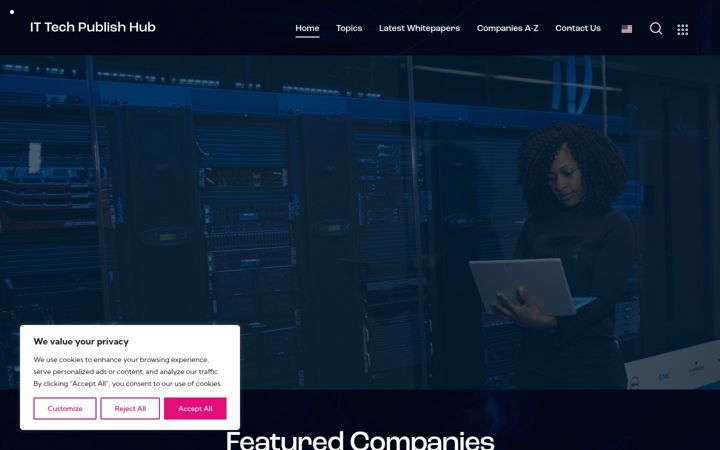 Screenshot of fintechpublishhub.de