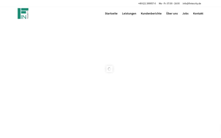 Screenshot of fintecrity.de