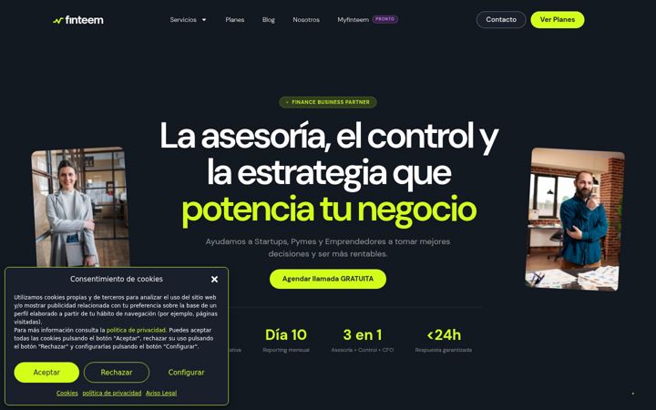 Screenshot of finteem.com