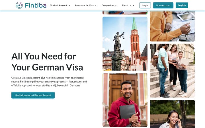Screenshot of fintiba.com