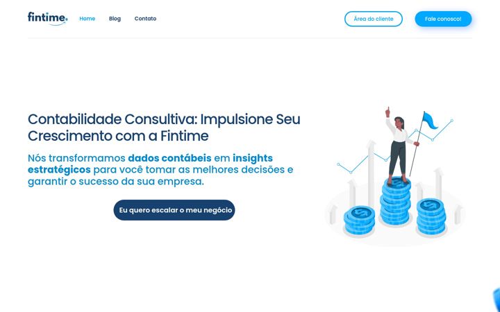 Screenshot of fintime.com.br