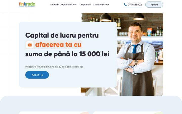 Screenshot of fintraderomania.com