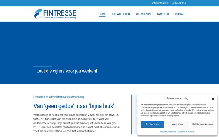 Screenshot of fintresse.nl