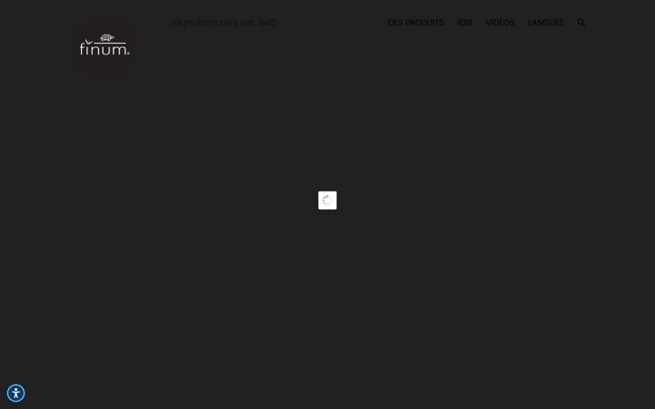 Screenshot of finum.fr