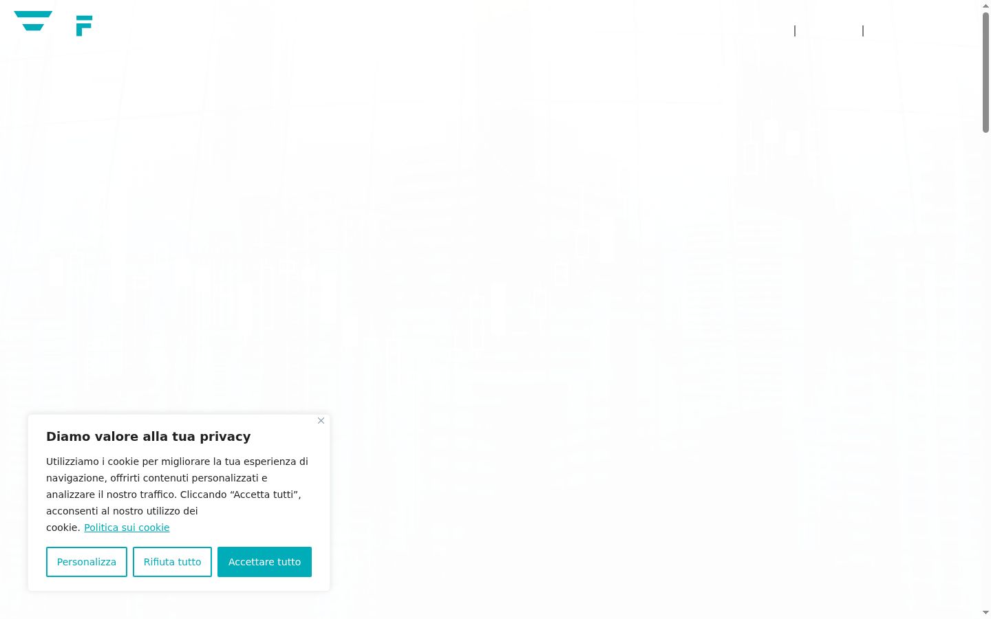 Capture d'écran de la bannière de consentement affichée avant toute interaction