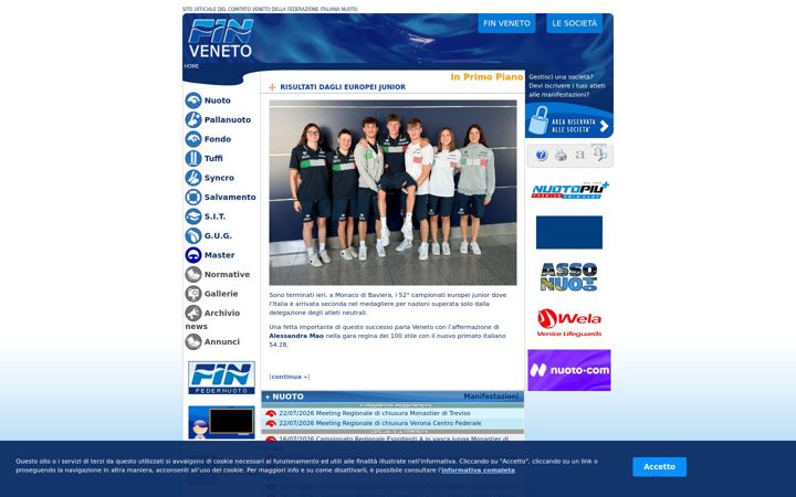 Screenshot of finveneto.org