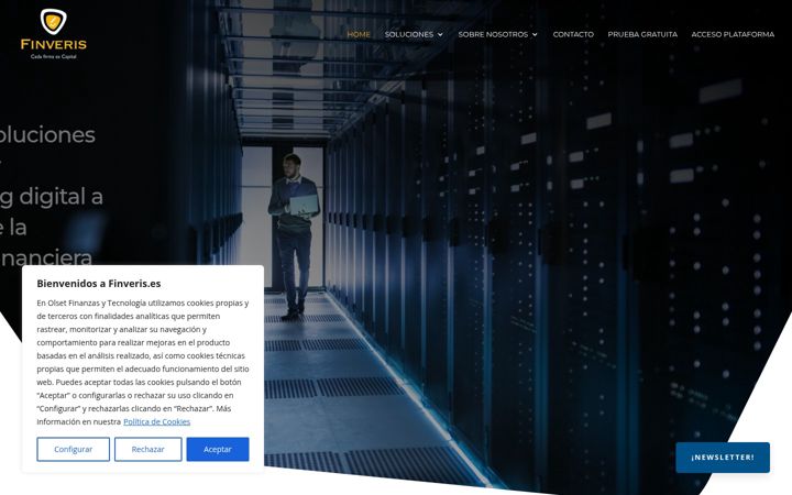 Screenshot of finveris.com