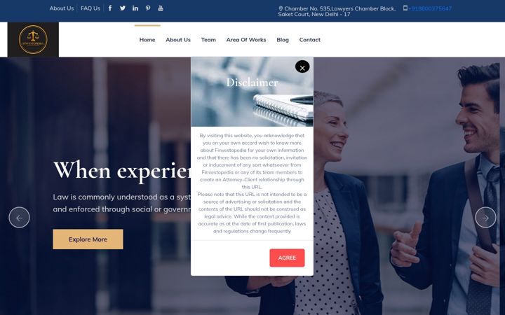 Screenshot of finvestopedia.com