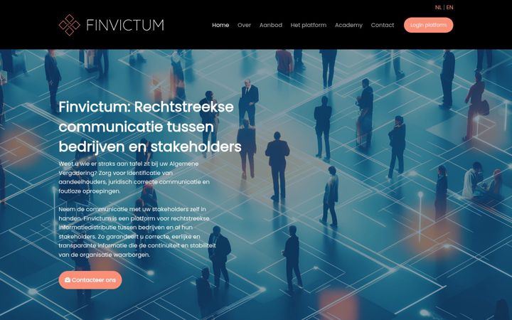 Screenshot of finvictum.com