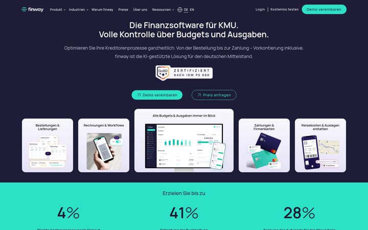 Screenshot of finway.de
