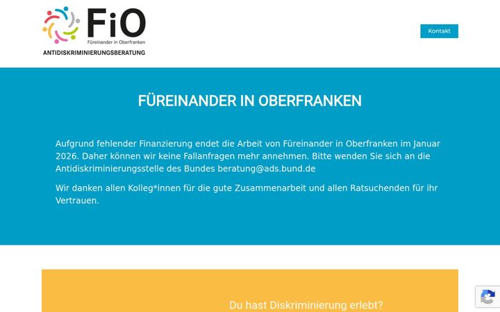 Ekrānuzņēmums no fio-beratung.de