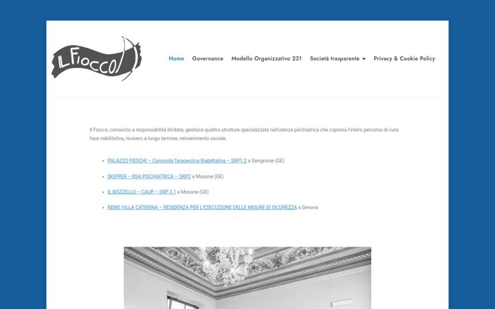 Screenshot of fiocco.it