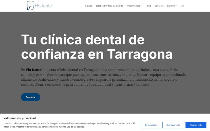 Screenshot του fiodental.es