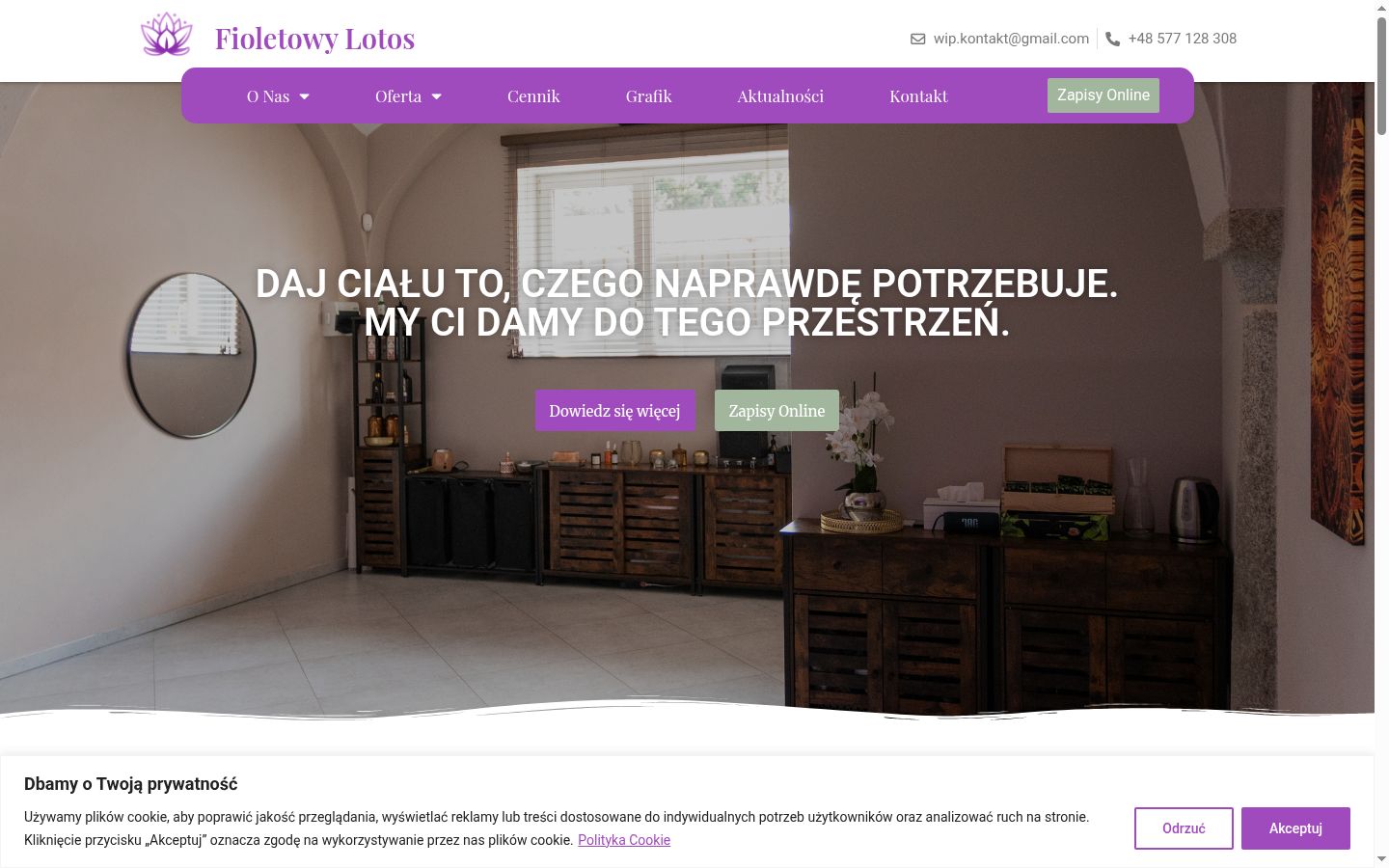 Képernyőkép a bármilyen interakció előtt megjelenő hozzájárulási bannerről