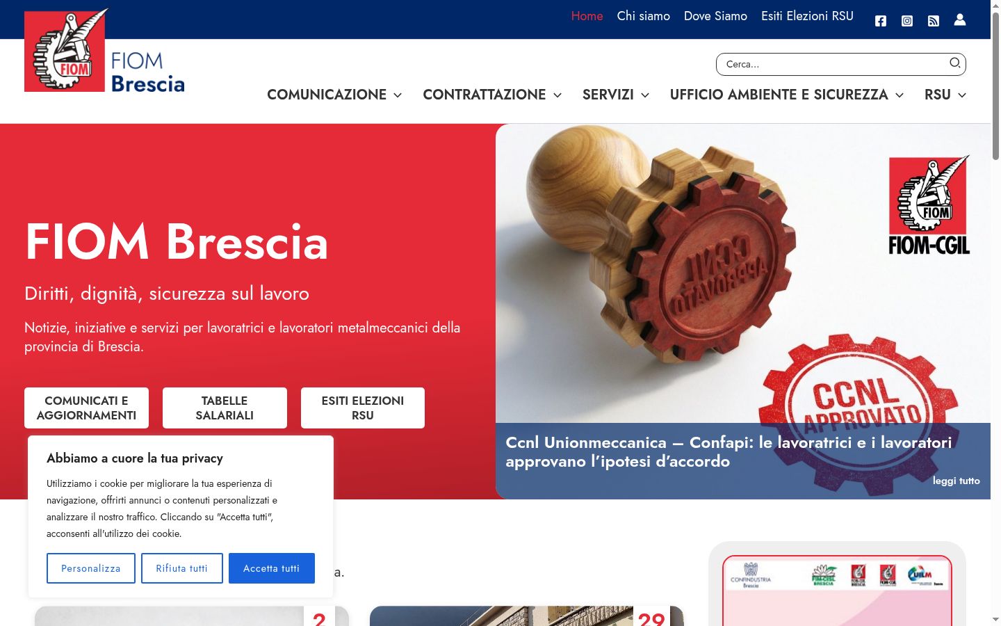 Screenshot tal-banner tal-kunsens muri qabel kwalunkwe interazzjoni