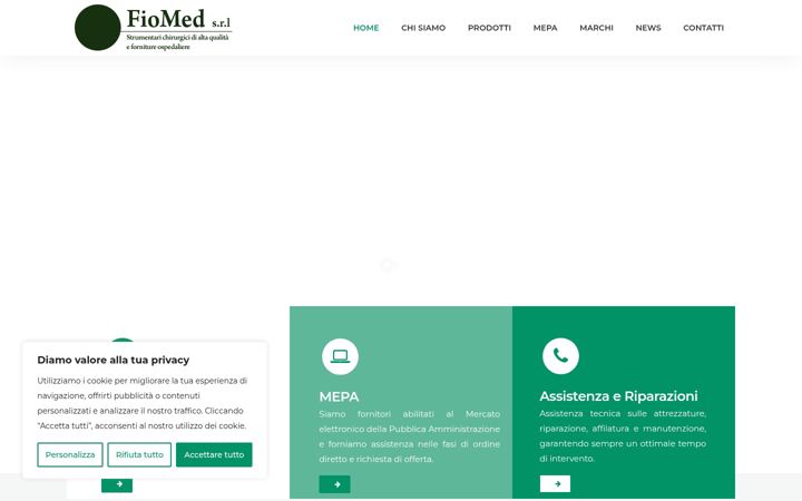 Screenshot of fiomed.it