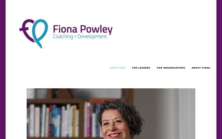 Screenshot of fionapowleychangecoach.co.uk