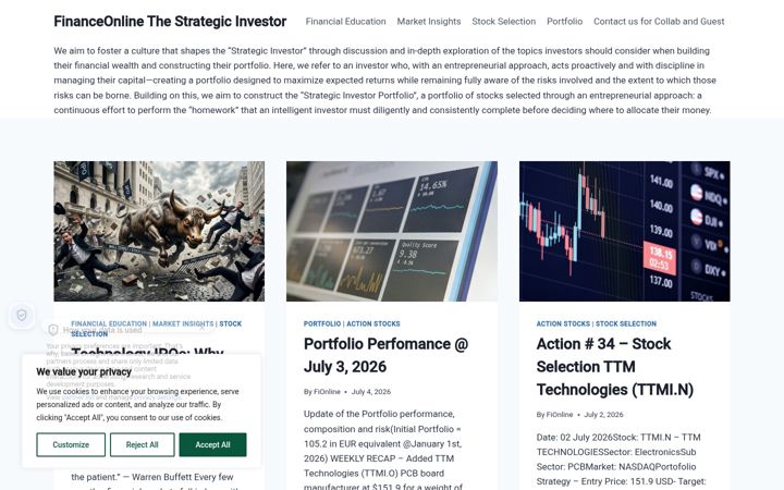 Screenshot of fionline.it