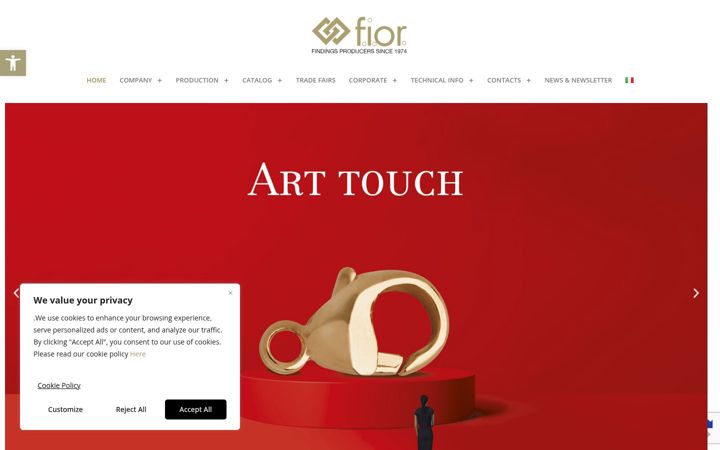 Screenshot of fior.it