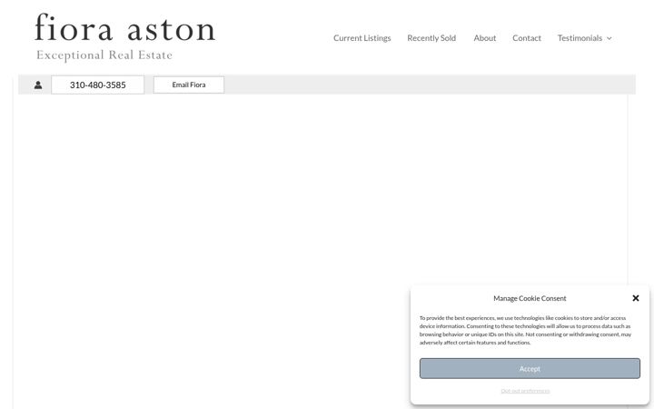 Screenshot of fioraaston.com