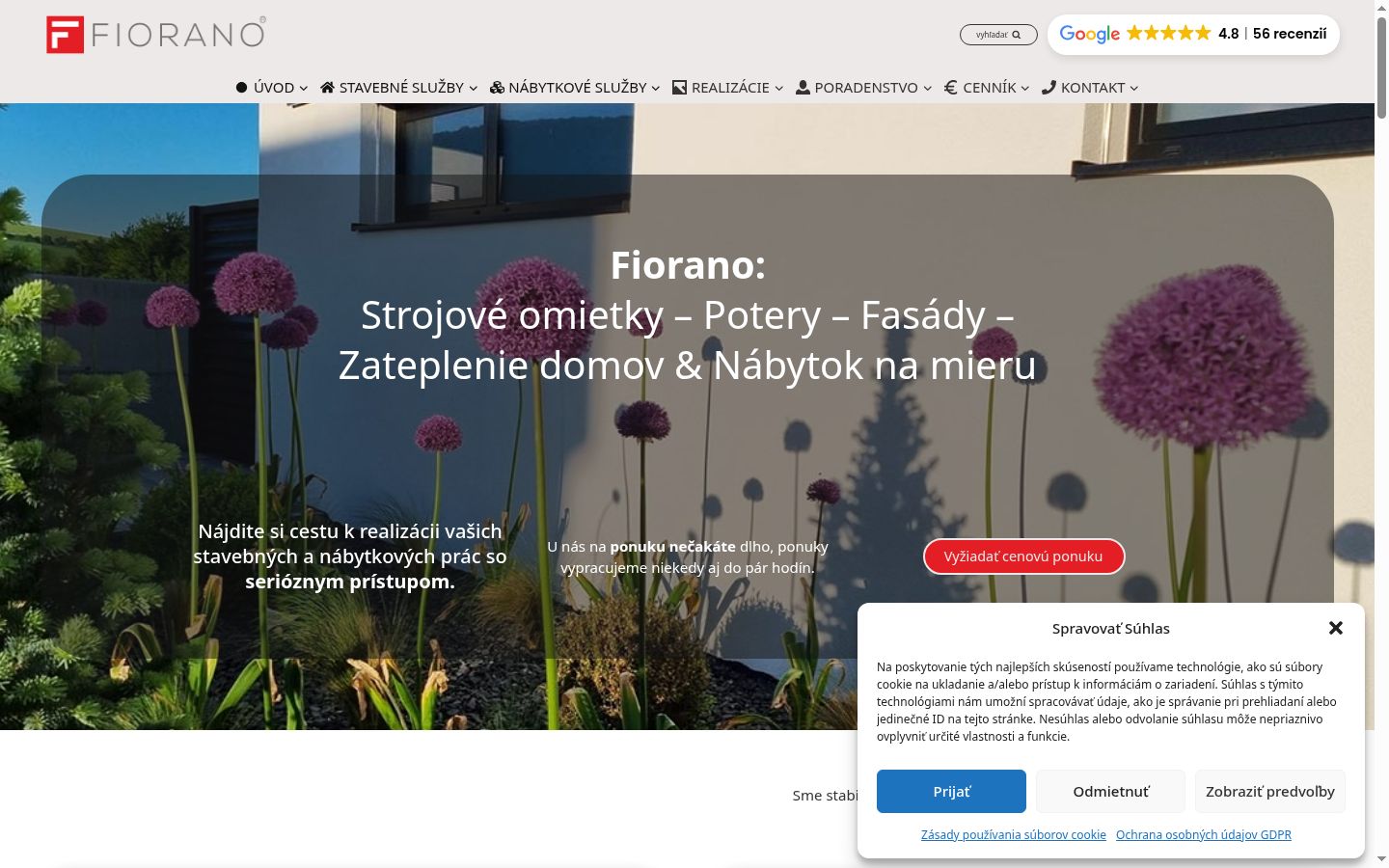 Kuvakaappaus suostumusbannerista, joka näytettiin ennen mitään vuorovaikutusta