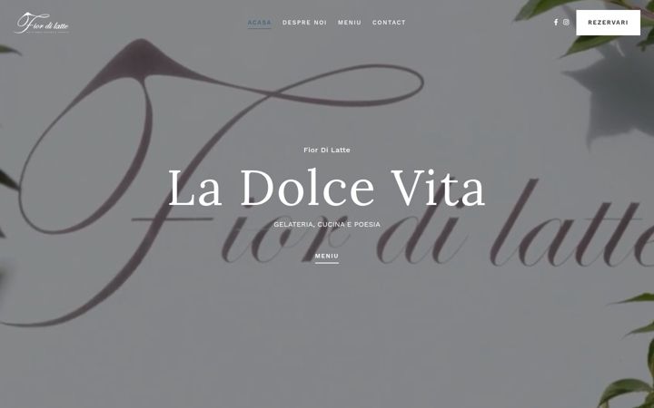 Screenshot of fiordilatte.ro