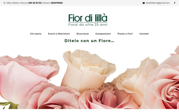 Screenshot ta' fiordililla.it