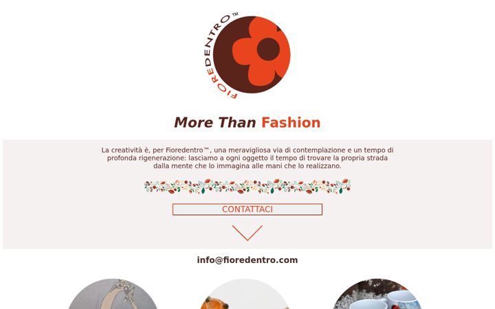 Screenshot of fioredentro.com