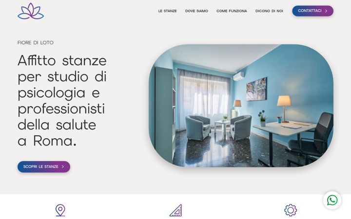 Ekrano kopija fioredilotopsicobenessere.it