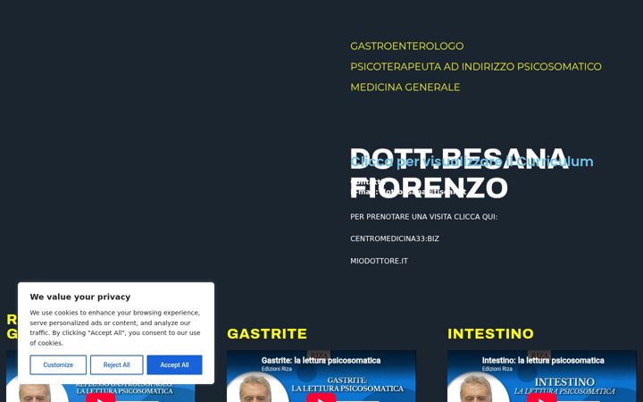 Screenshot ta' fiorenzobesana.it