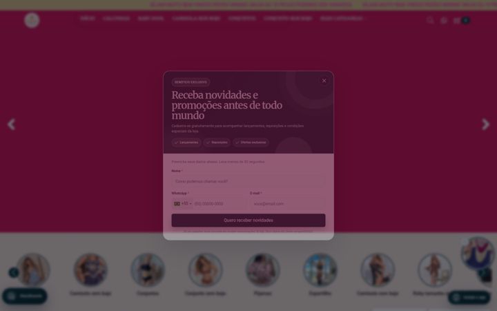 Screenshot ta' fiorenzomodaintima.com.br
