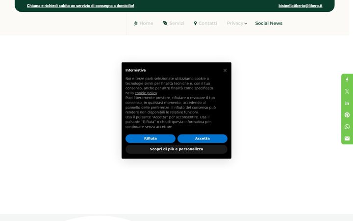 Screenshot of fioreriatiberiobisinella.com