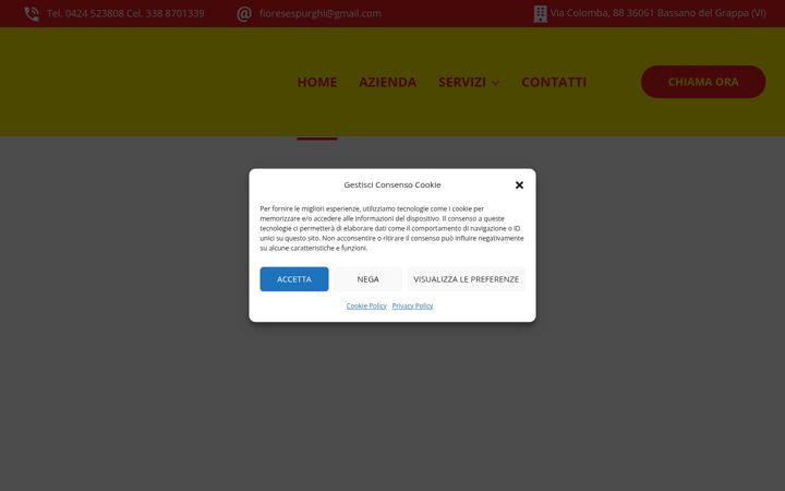 Screenshot of fioresespurghi.it