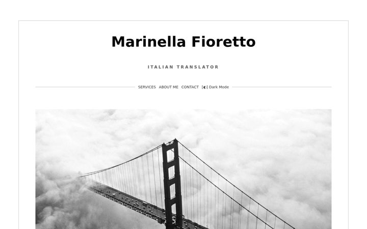 Screenshot of fiorettotranslates.com