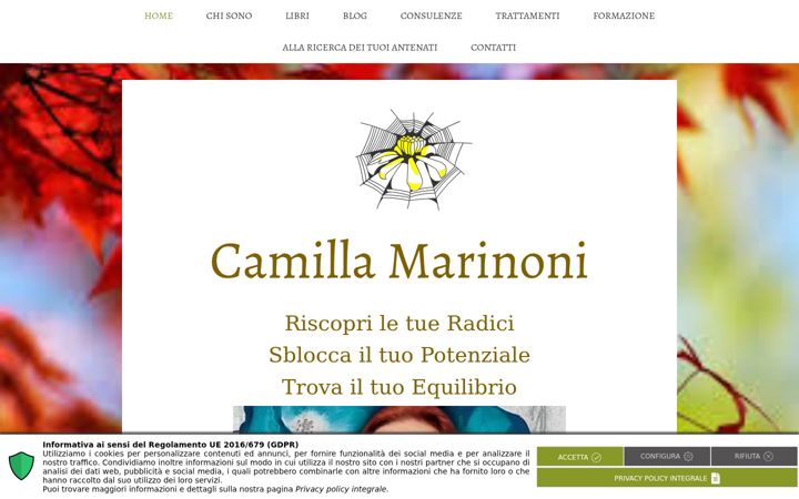 Screenshot of fioriarcani.it