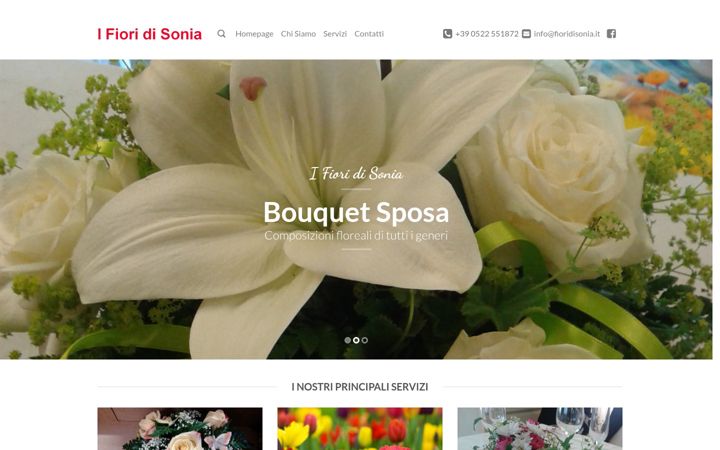 Screenshot of fioridisonia.it