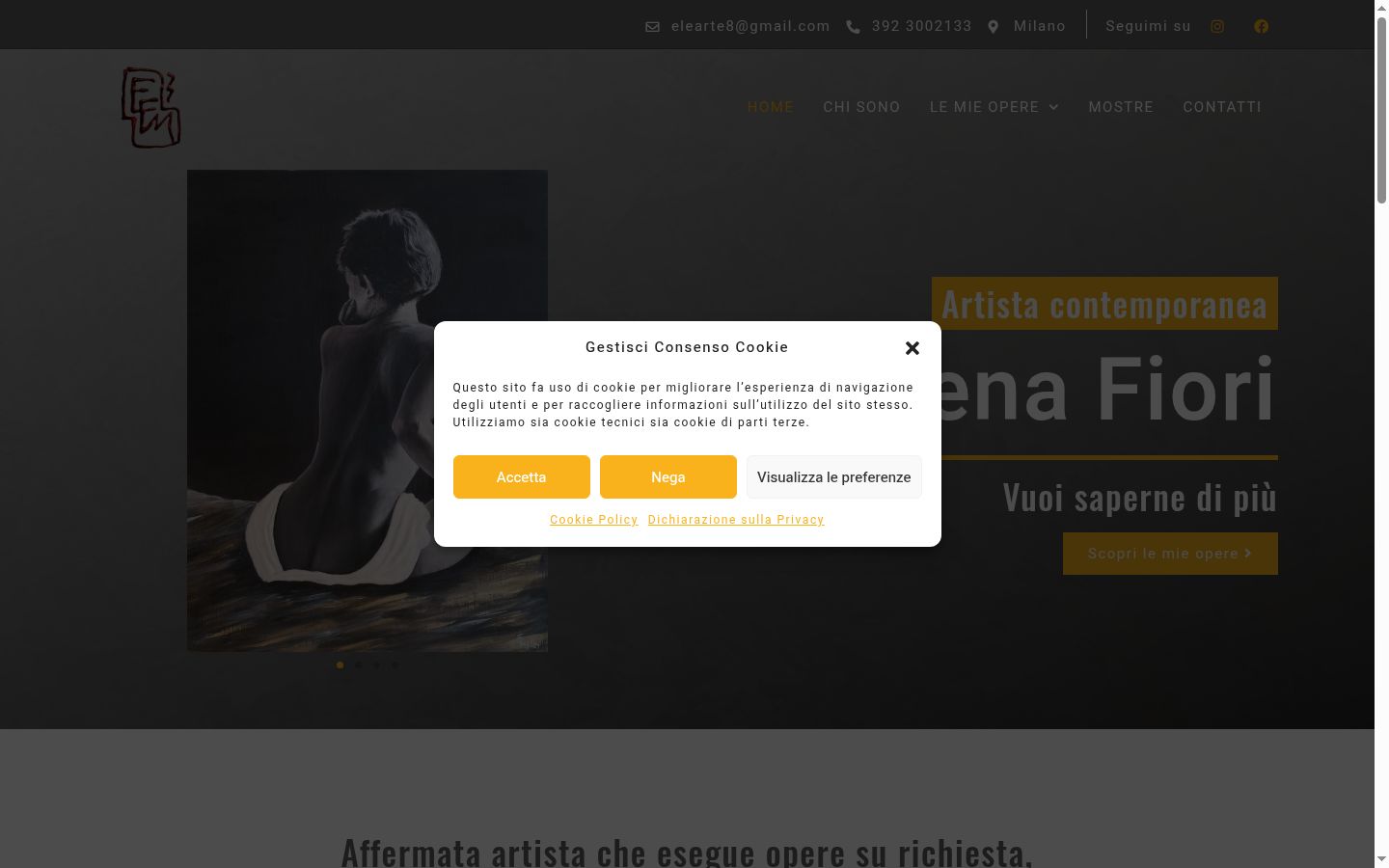 Screenshot tal-banner tal-kunsens muri qabel kwalunkwe interazzjoni