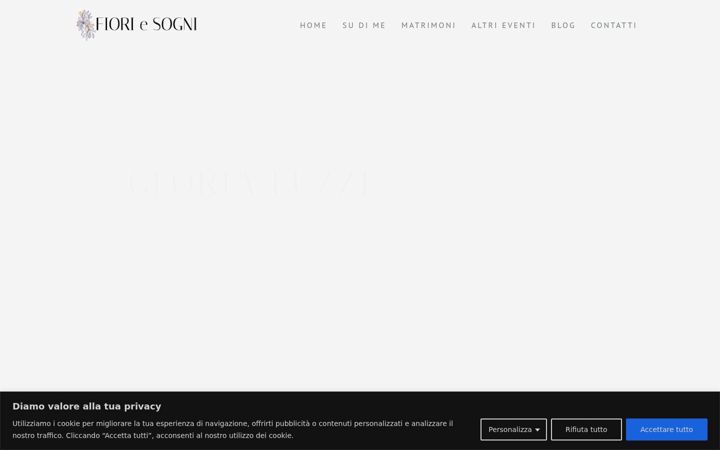 Screenshot of fioriesogni.com