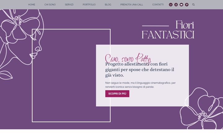Screenshot of fiorifantastici.it