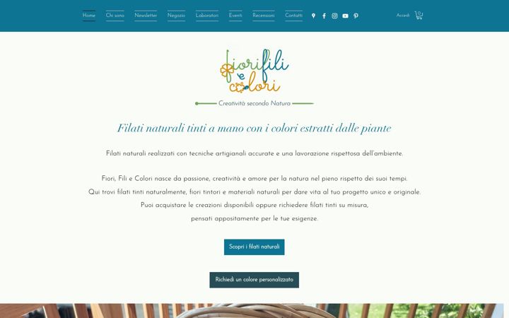 Snimka zaslona za fiorifiliecolori.com