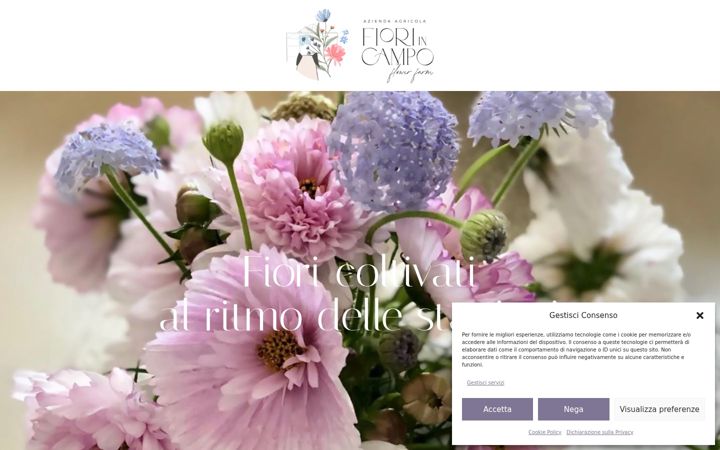 Screenshot di fiorincampo.it