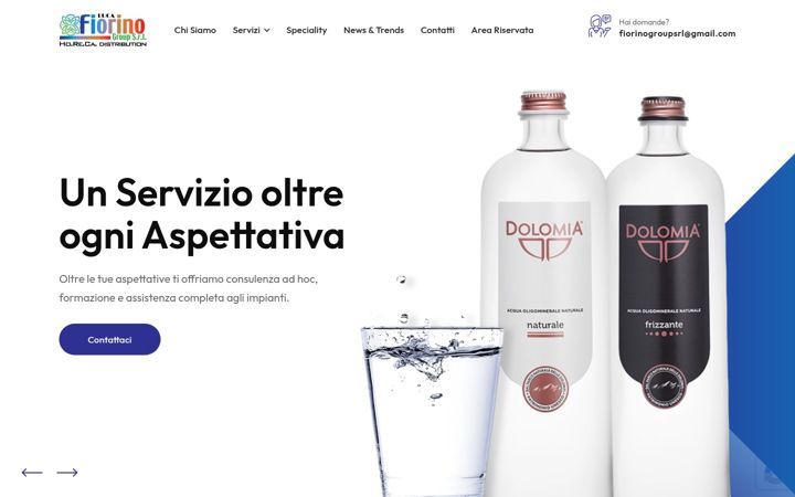 Screenshot di fiorinogroup.it