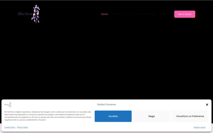Screenshot of fioristamarilena.it