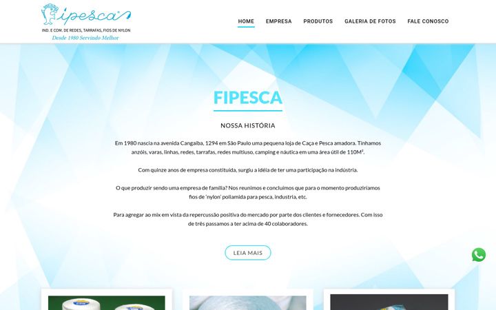 Screenshot ta' fipesca.com.br