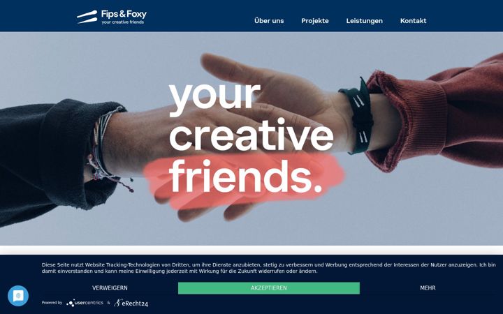 Screenshot of fipsfoxy.de