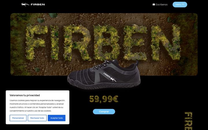 Screenshot του firben.es