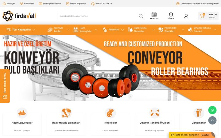 Screenshot of firdavat.com