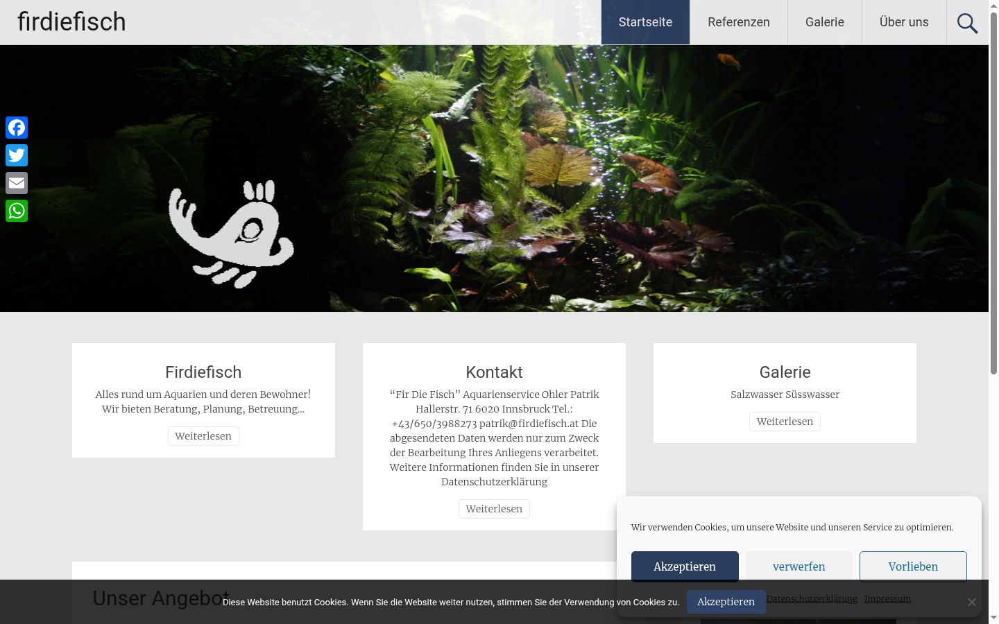 Zrzut ekranu banera zgody wyświetlanego przed jakąkolwiek interakcją