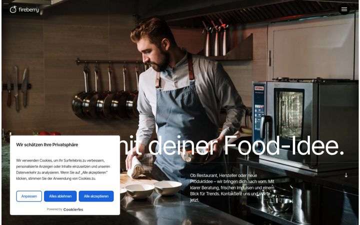 Screenshot of fire-berry.com