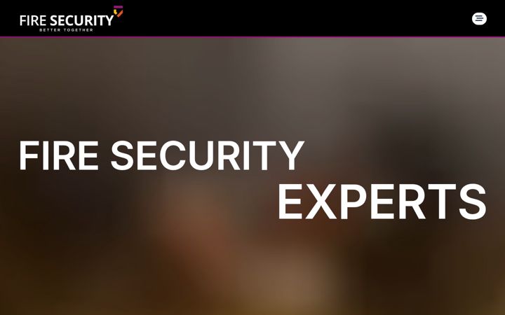 Screenshot of fire-sec.co.uk